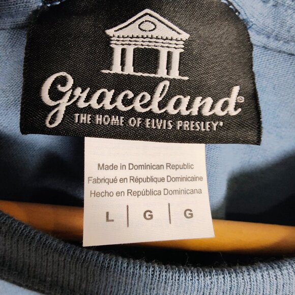 Graceland Women's L Elvis Presley "The Home of Elvis Presley" T-Shirt NWOT - Picture 5 of 9